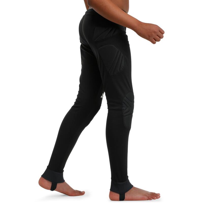 Pantalon de gardien de football adulte F300 noir