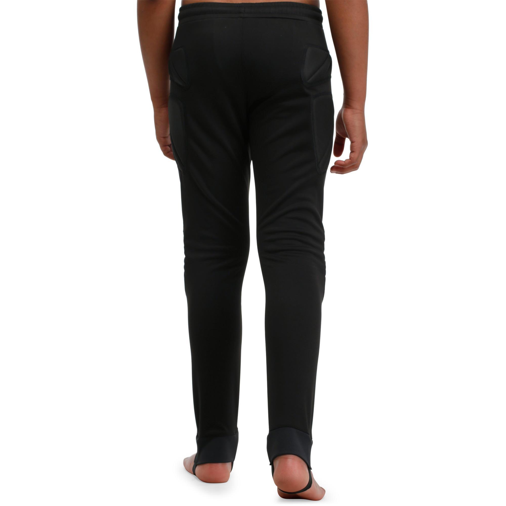 Pantalon de gardien de football adulte F300 noir KIPSTA Decathlon
