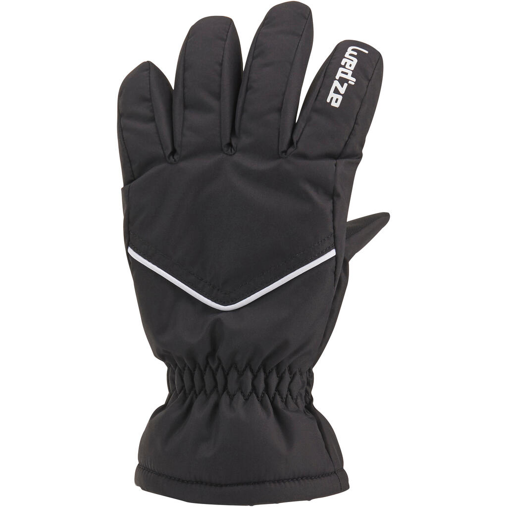 Ski gloves, child, gloves slide 100, black