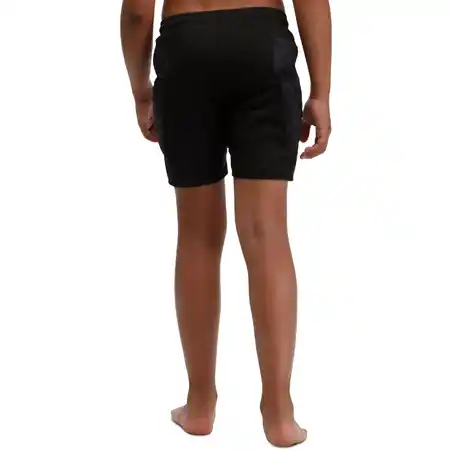 F300 Adult Football Goalkeeper Shorts - Black