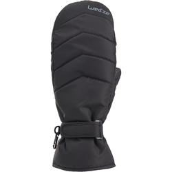 UNISEX SLIDE 300 BLACK SKI SLOPE MITTENS