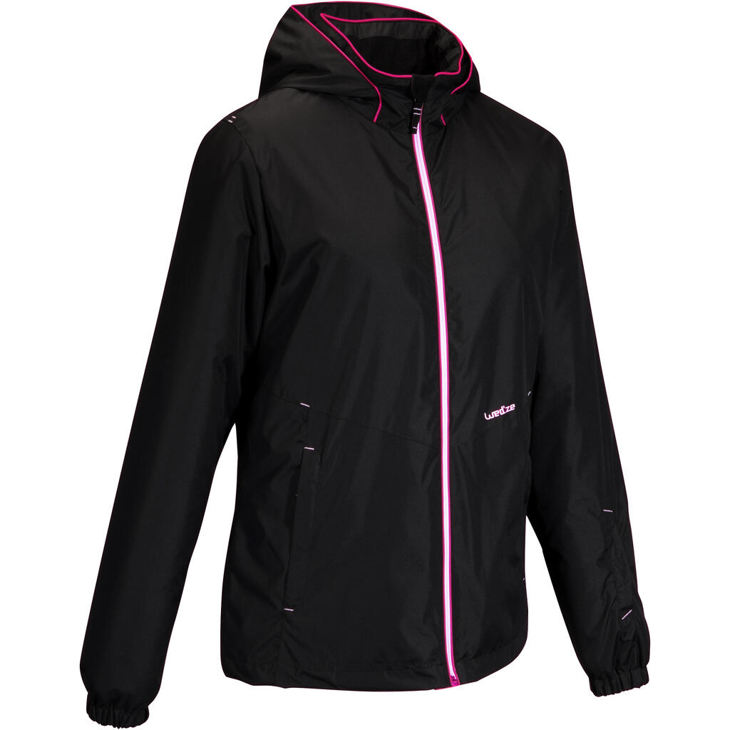 VESTE DE SKI DE PISTE FEMME SKI-P JKT 100 NOIRE