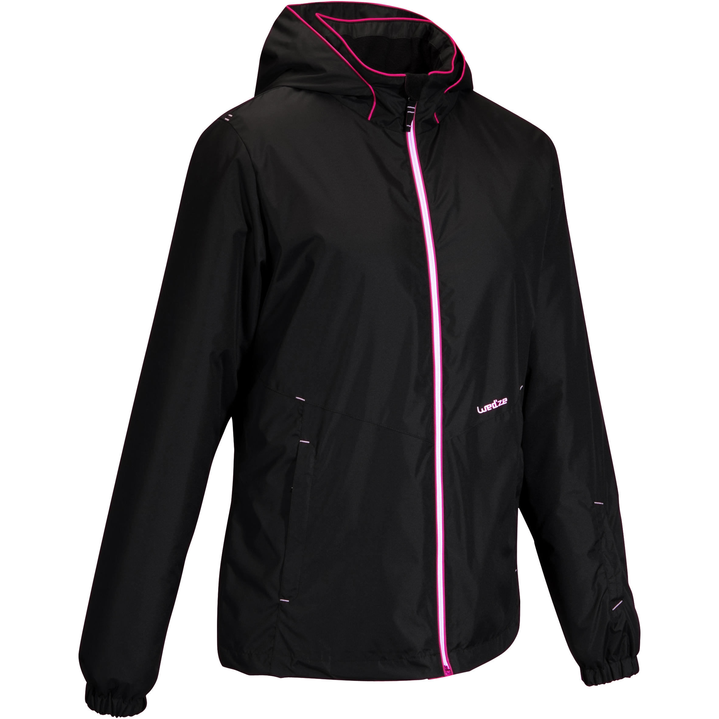SKI-P 100 WOMEN'S PISTE SKI JACKET - BLACK 1/9