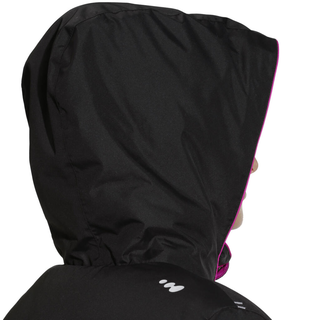 Skijacke 100 Damen schwarz