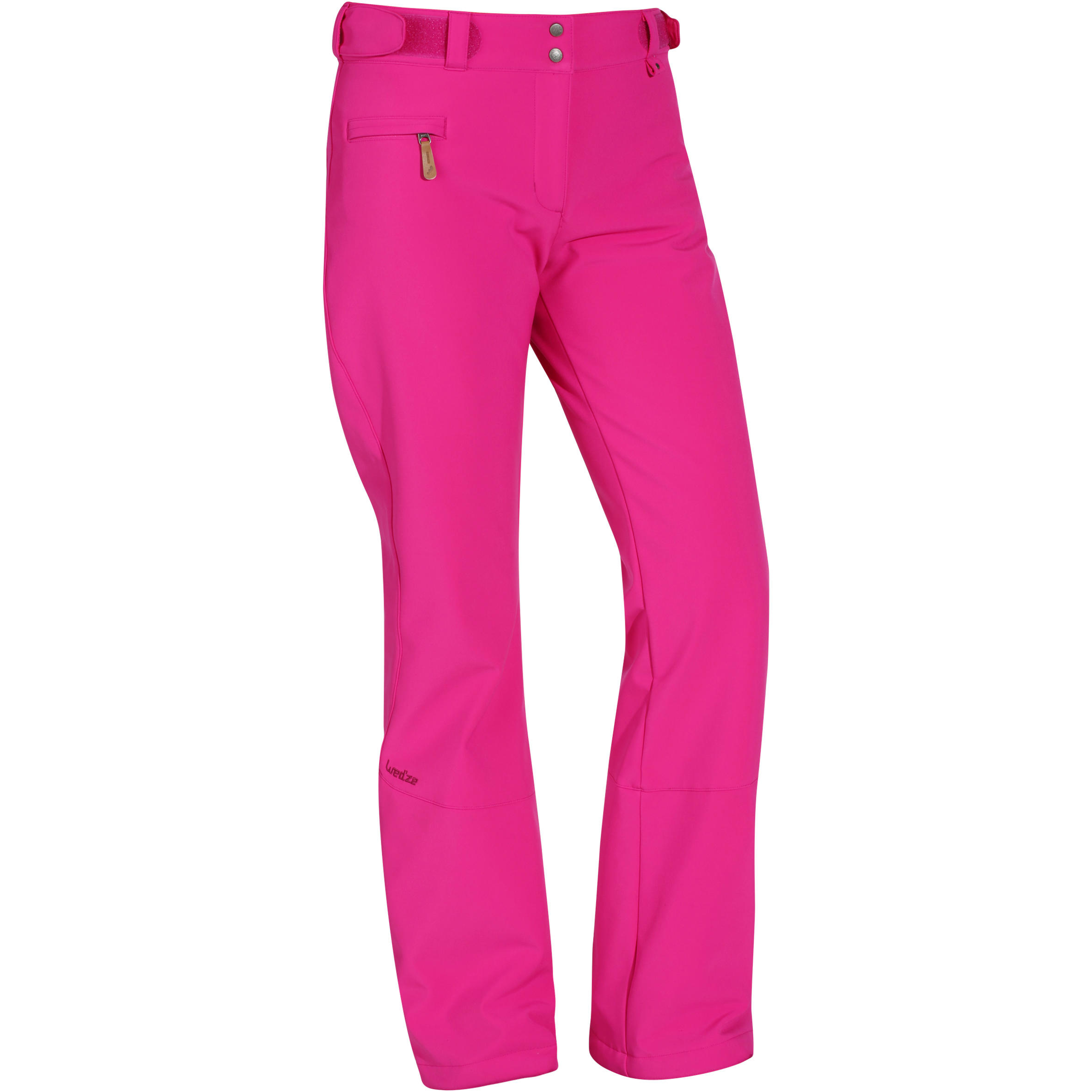 SLIDE 500 WOMEN'S SKI TROUSERS - PINK 1/2