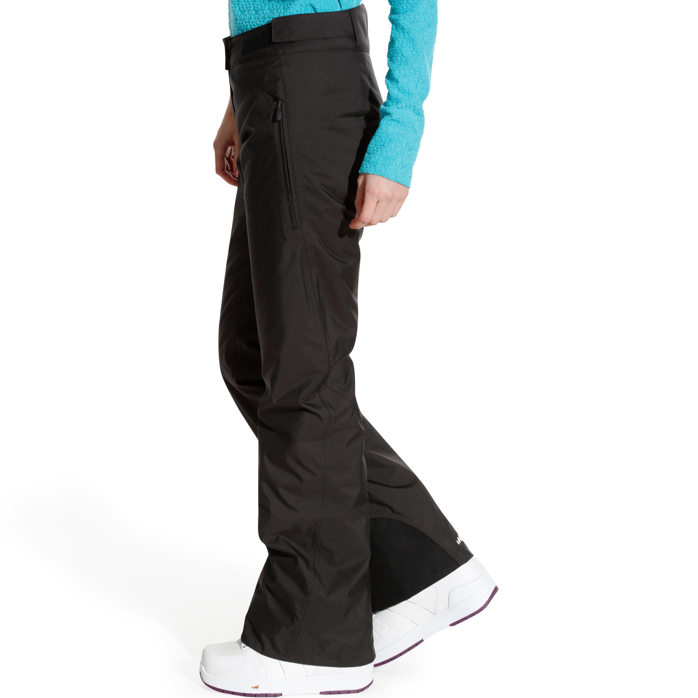 PANTALON SKI FEMME SLIDE 300 NOIR Decathlon