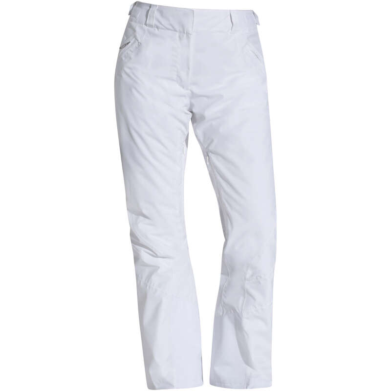 WED'ZE Slide 700 Women's Ski Trousers White Decathlon