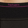 Термобелье горнолыжное женское (низ) чёрные Freshwarm Wedze