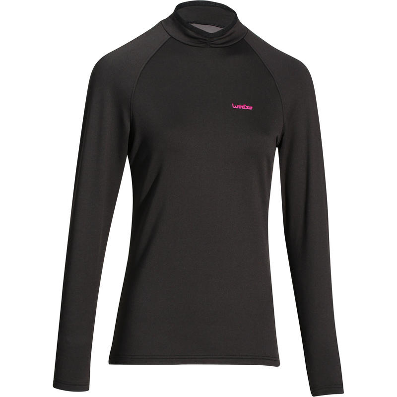 Women's Base Layer Ski Top FreshWarm - Black Women's Base Layer Ski Top FreshWarm - Black