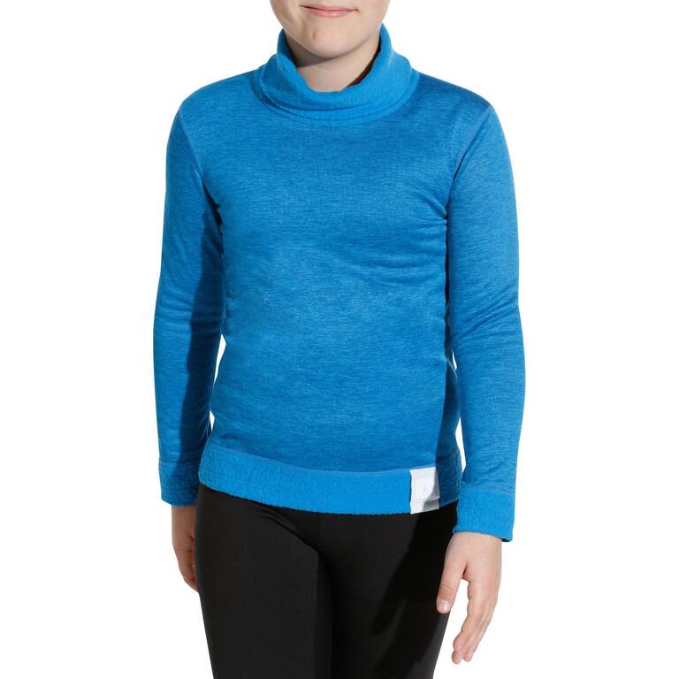 Kids' Base Layer Ski Top 2WARM - Blue