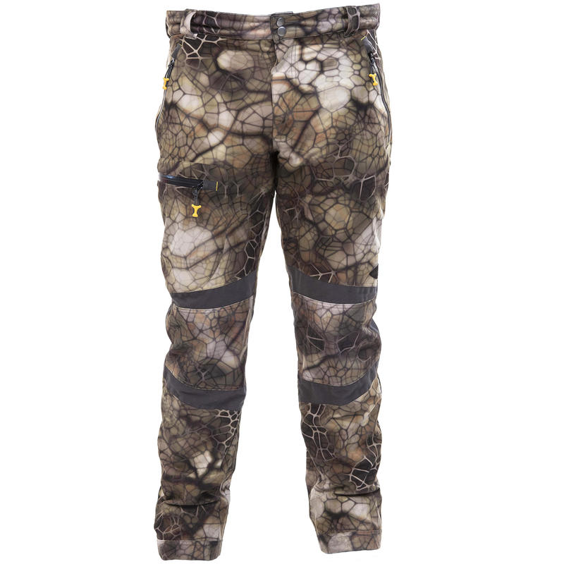 PANTALON CHASSE IMPERMÉABLE ACTIKAM 500 CAMOUFLAGE FURTIV PANTALON CHASSE IMPERMÉABLE ACTIKAM 500 CAMOUFLAGE FURTIV