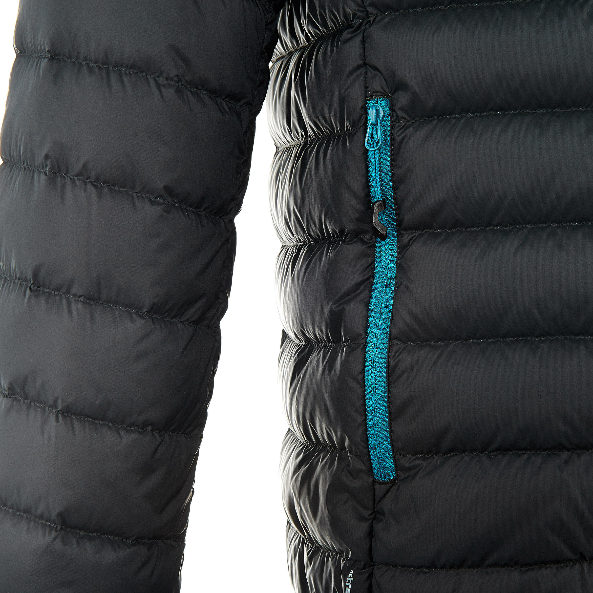Full Down Men's Hiking Padded Jacket - Black 11/19