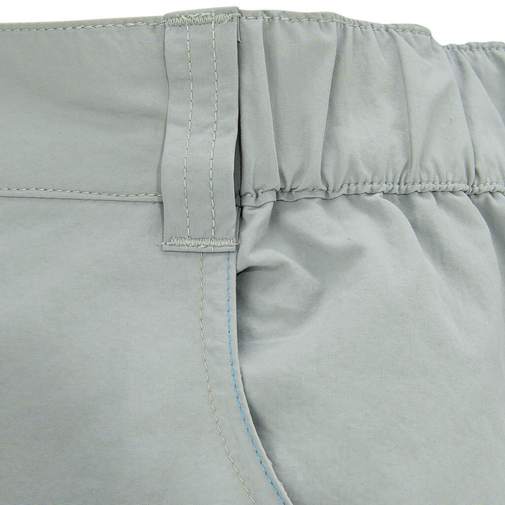 Wanderhose Forclaz 50 Damen hellgrau