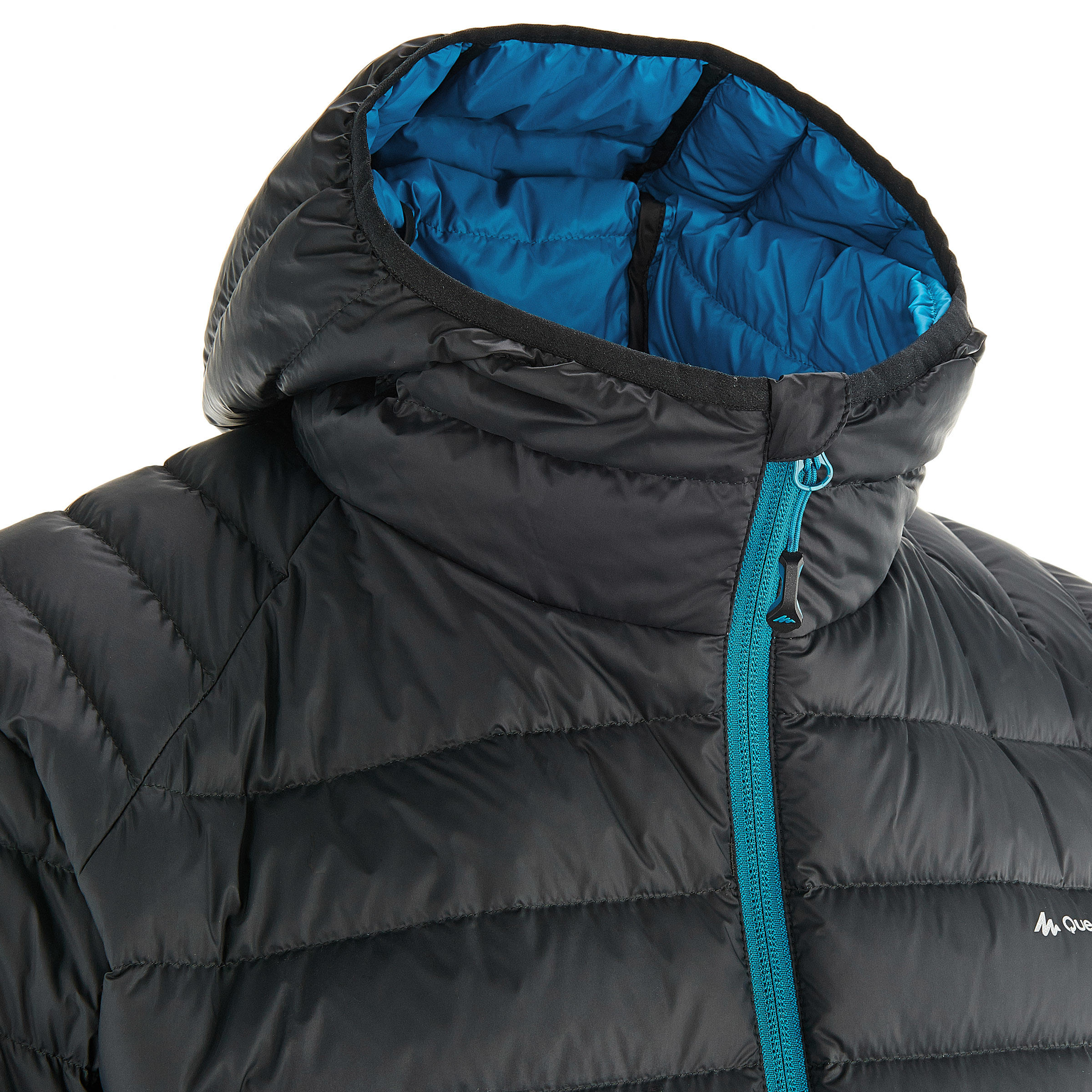 Full Down Men's Hiking Padded Jacket - Black 6/19