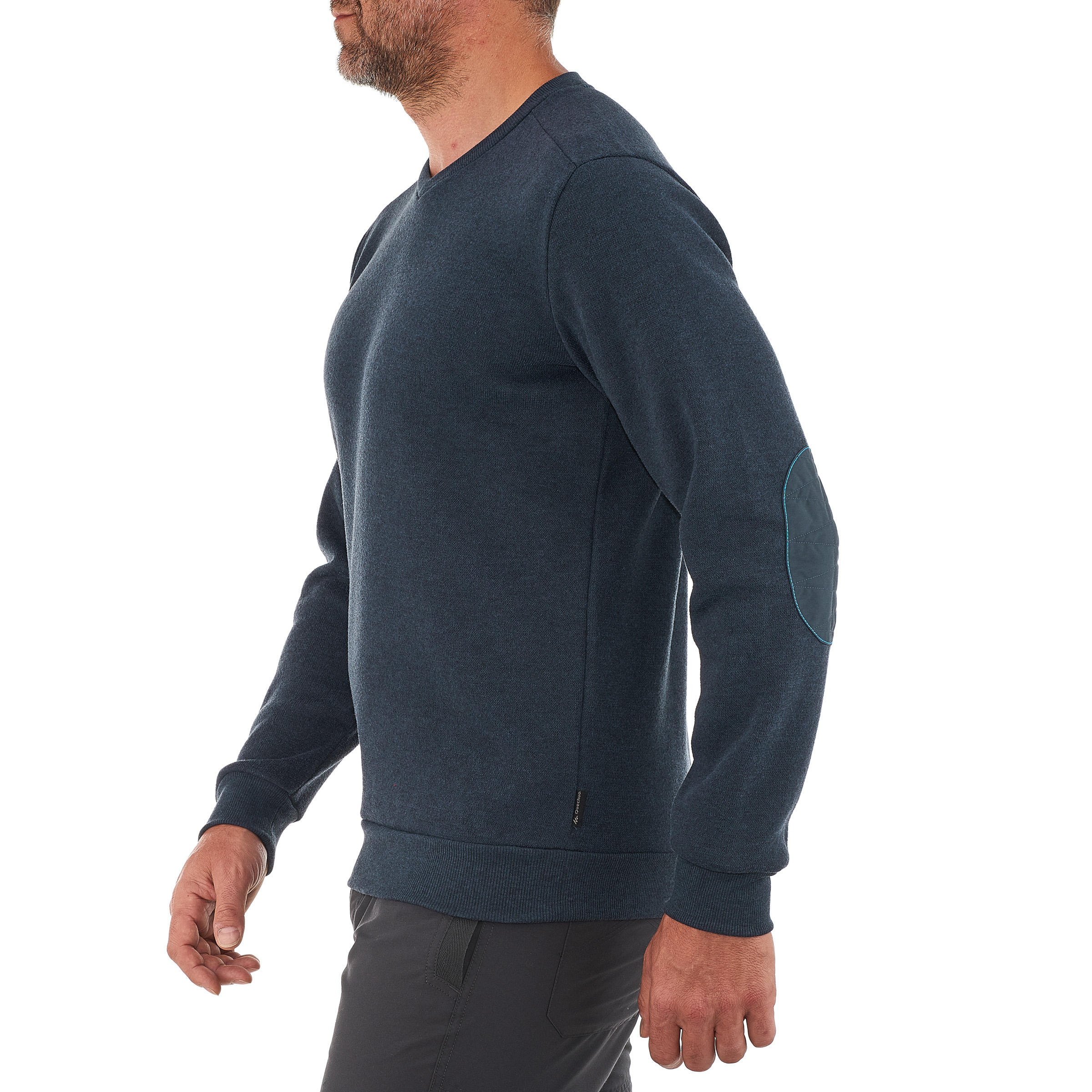 Men’s hiking jumper - NH150 - V-neck 2/10