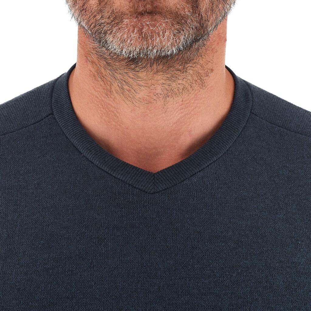 Suéter de senderismo para hombre - NH150 - Cuello en pico