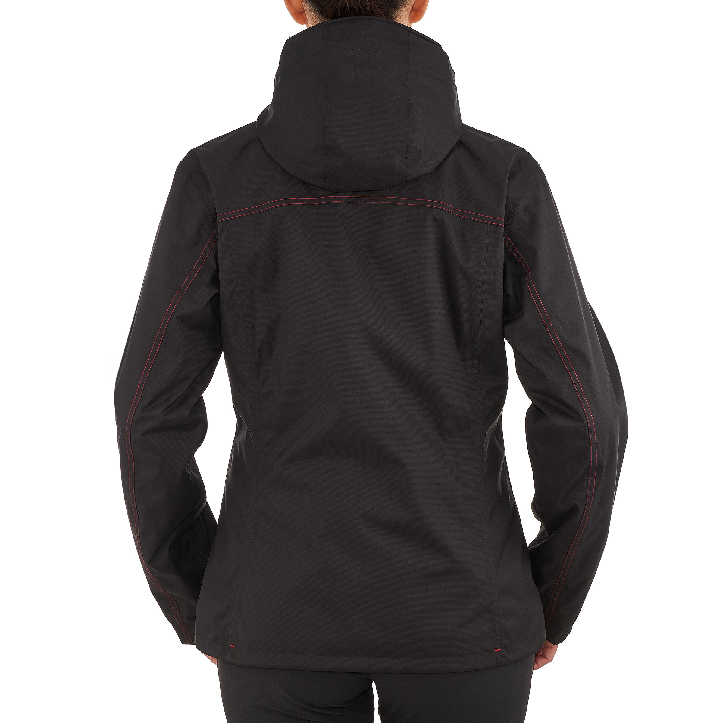 Rainwarm 100 Women's 3-in-1 Trekking Jacket - Black 6/26
