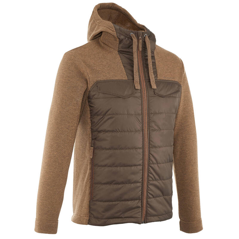 Chaqueta polar térmica de avistamiento para Hombre Solognac 500 negro -  Decathlon