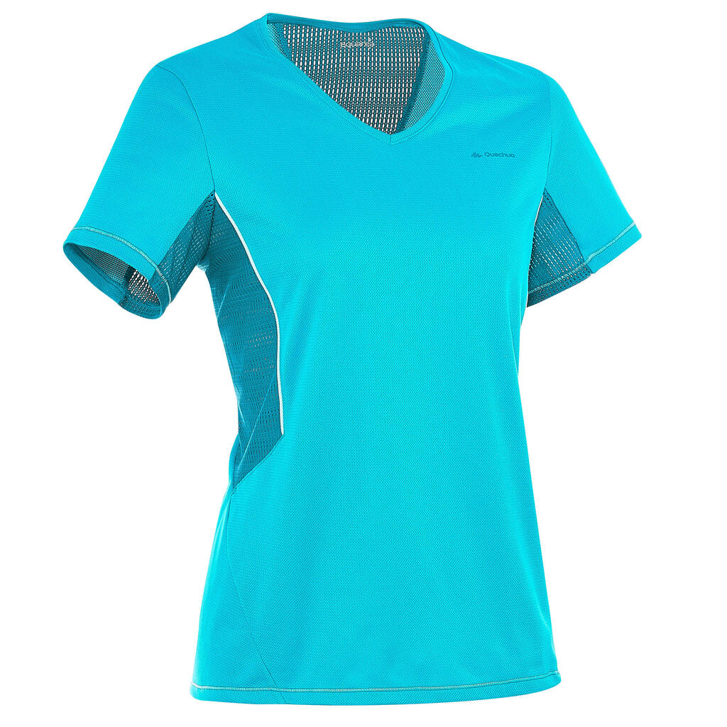 Forclaz 100 women's short-sleeved T-Shirt - turquoise