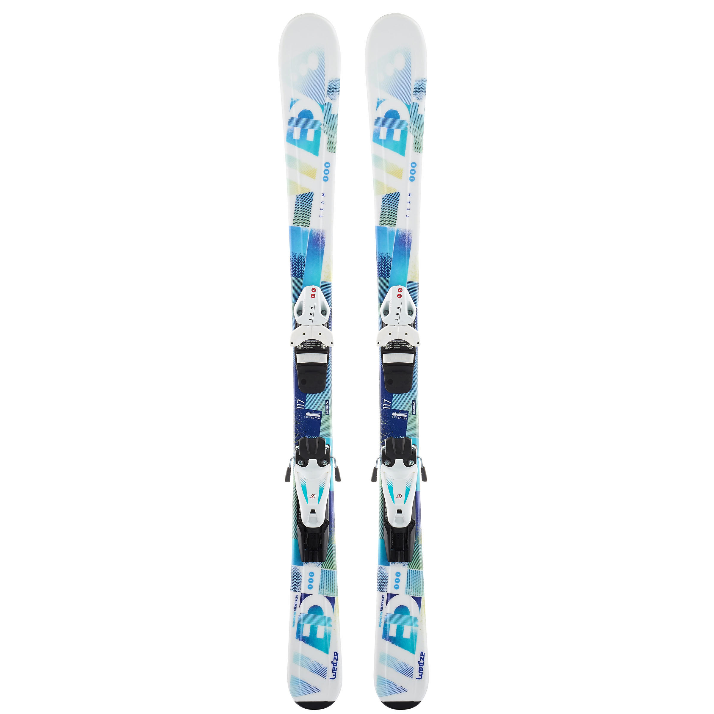 SKIS DE PISTA NI OS TEAM 300 AZUL