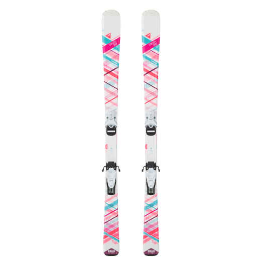 
      CHILDREN'S GROOMED SLOPE SKI STARLINER 300 PINK
  