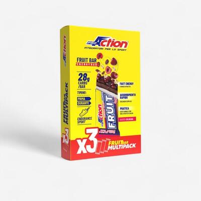 Promo 2+1 Barretta Fruit Bar Endurance Ciliegia 3x40g Proaction