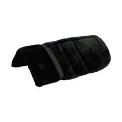 Amortisseur de dos mousse équitation cheval et poney SCHOOLING noir