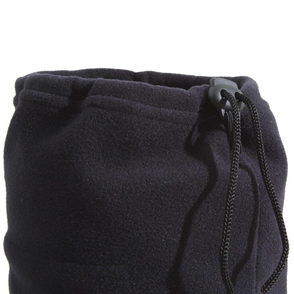 ADULT SKI FLEECE NECK-WARMER - TANKA - BLACK