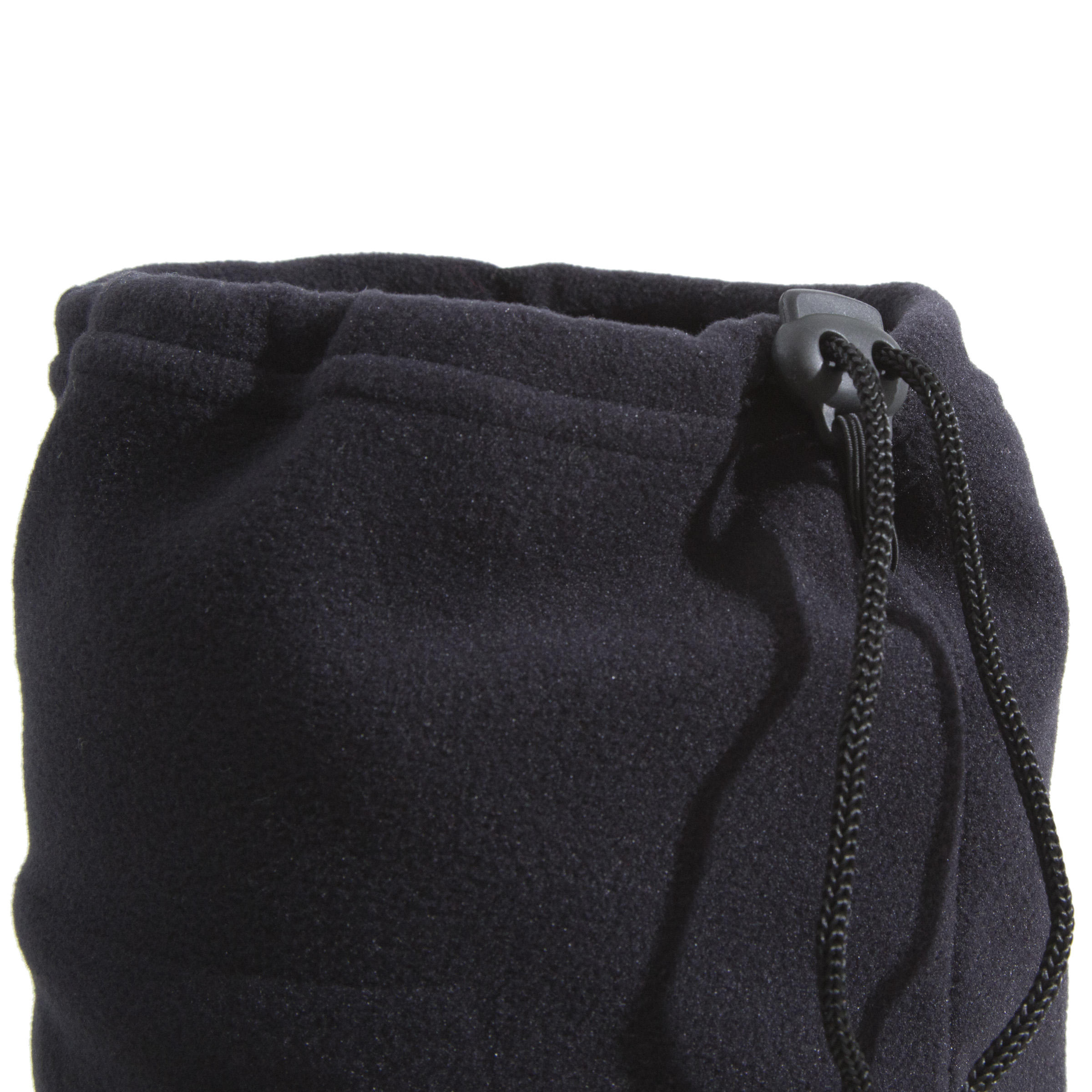 Ski Fleece Neck Warmer - Black - WEDZE