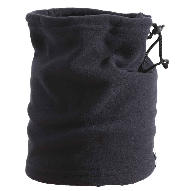 ADULT SKI FLEECE NECK-WARMER - TANKA - BLACK