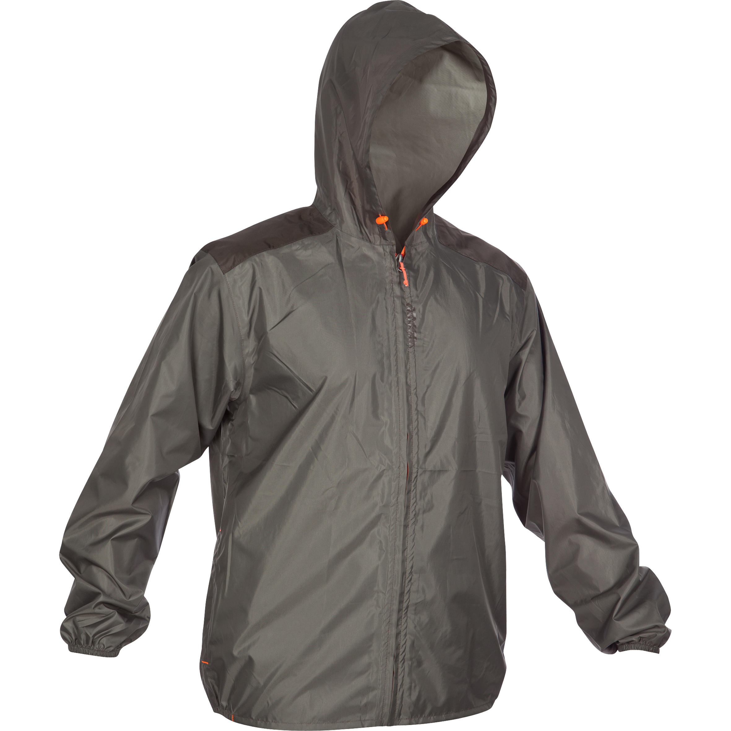 Chaqueta Caza Solognac 100 Hombre Impermeable Ligero Verde Solognac