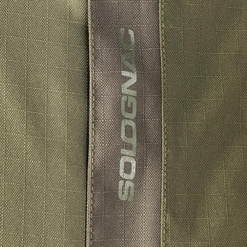 Chaqueta Caza Solognac 500 Hombre Impermeable Verde Ligera