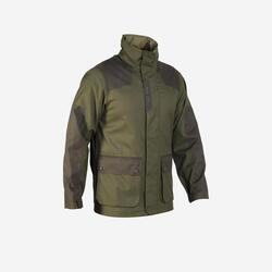 VESTE CHASSE imperméable VERTE 500
