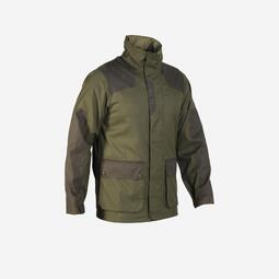 VESTE CHASSE IMPERMÉABLE 500 MARRON