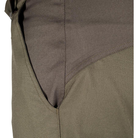 PANTALON CHASSE IMPERMÉABLE VERT 500