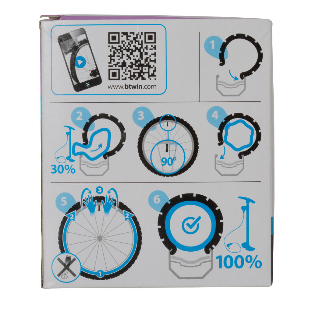 Neumático bicicleta rin 14