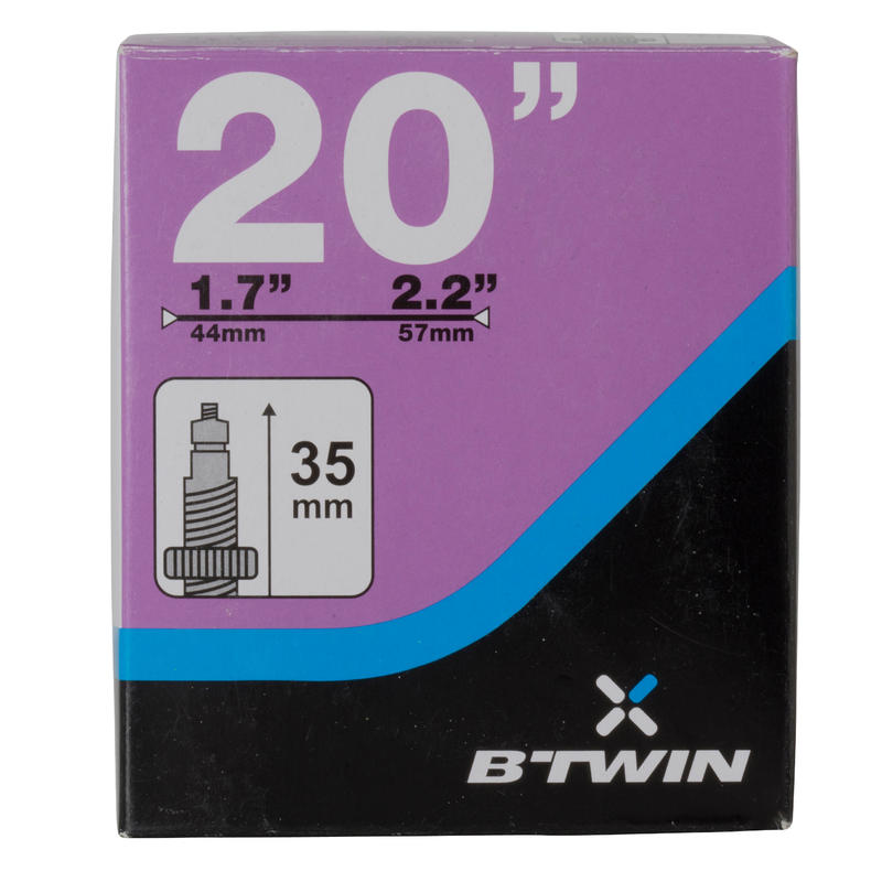20" 1.7 to 2.2 Presta Valve Inner Tube 20" 1.7 to 2.2 Presta Valve Inner Tube
