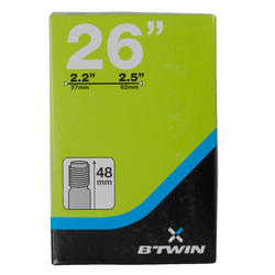 NEUMÁTICO MTB de 26x2.2 a 2.5 VÁLVULA SCHRADER