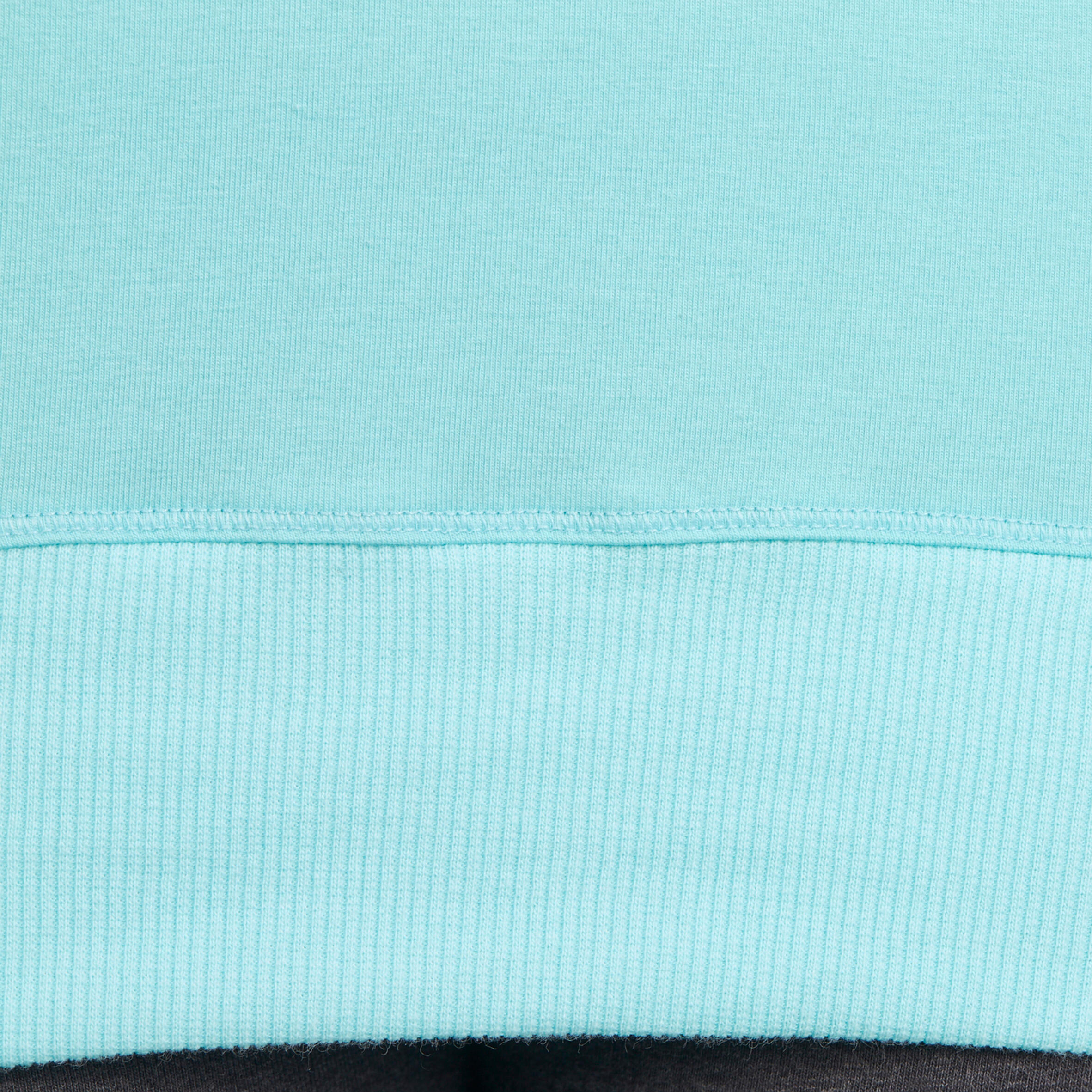 Women's Organic Cotton Long-Sleeved Yoga T-Shirt - Blue 10/13