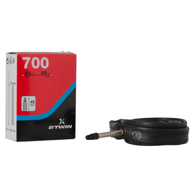 Cycling Inner Tubes Inner Tube 700X18 25 Presta 48Mm Now Buy Online