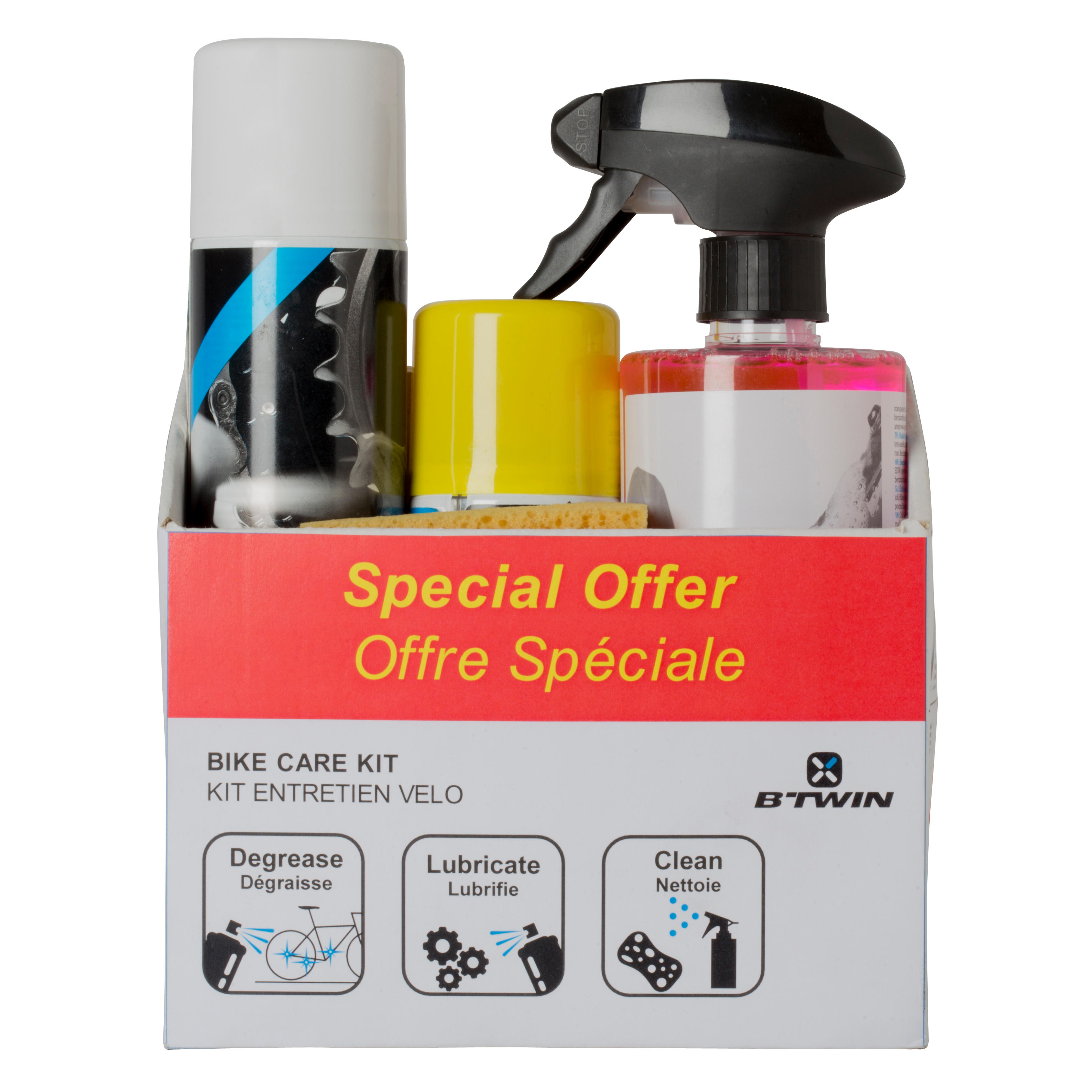 Complete Bike Cleaning Kit (Sponge 