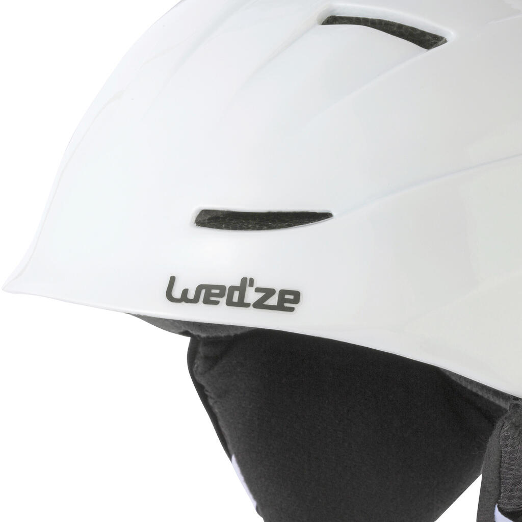 ADULT H 300 SKI HELMET, WHITE