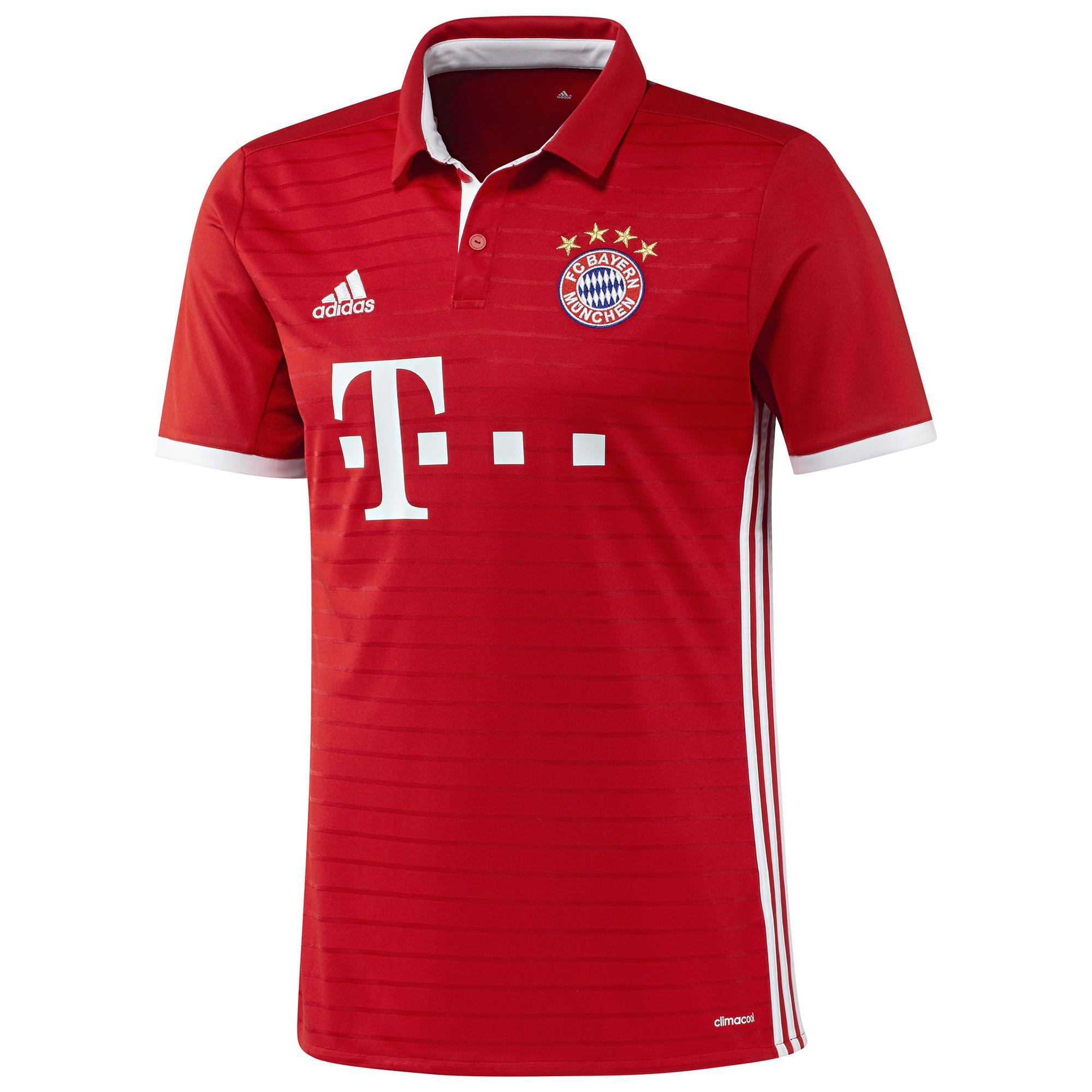 Tricou Fotbal Replică FC Bayern Roșu Copii