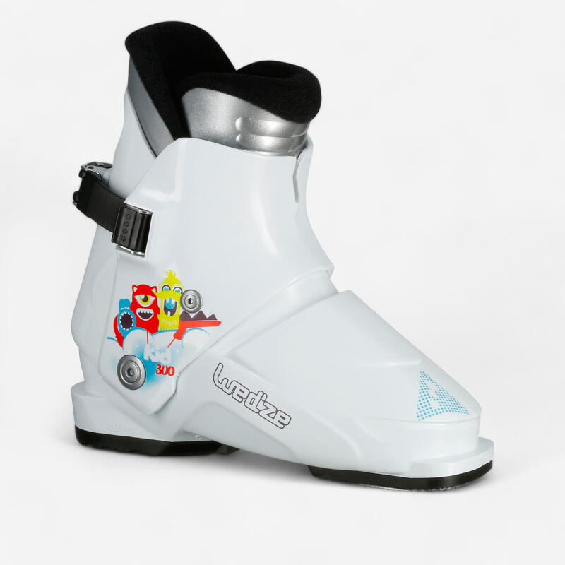 CHAUSSURES DE SKI ENFANT 100 BLANCHES