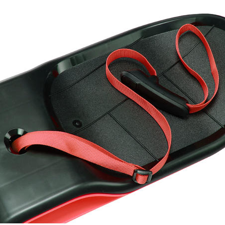 Snowskate Boardslide - Black Red