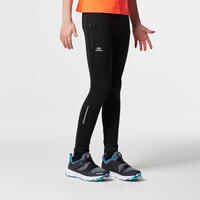 RUN DRY CHILDREN'S ATHLETICS TIGHTS BLACK