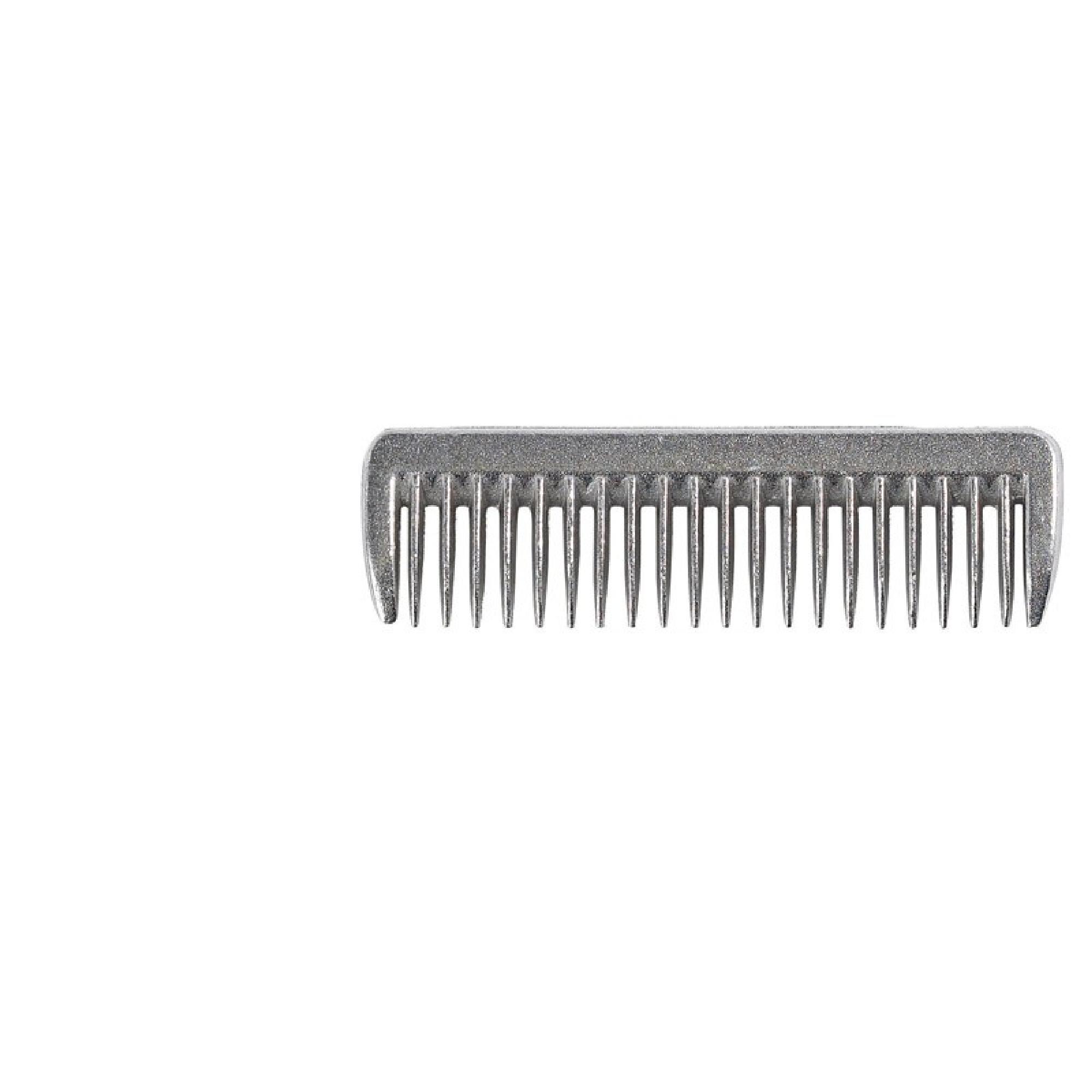 Small metal hair comb