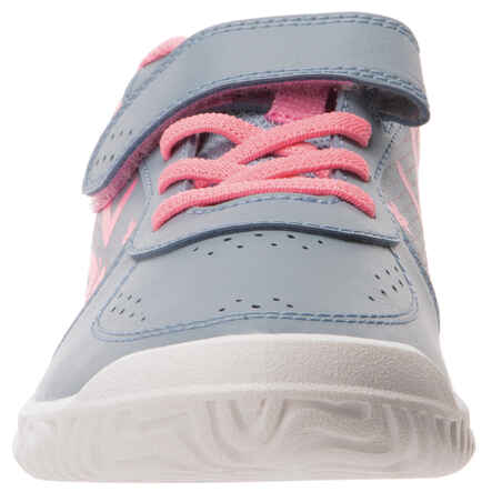 TS130 Kids' Tennis Shoes - Grey/Pink