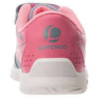 TS130 Kids' Tennis Shoes - Grey/Pink
