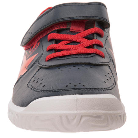 CHAUSSURES ENFANT TENNIS TS130 BLEU ROUGE ARTENGO